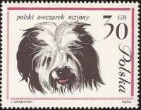 (1963-006) Марка Польша "Польская низинная овчарка"   Собаки II Θ